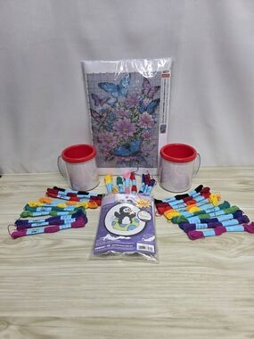 Cross Stitch Embroidery Projects Beginners & Intermediate Projects